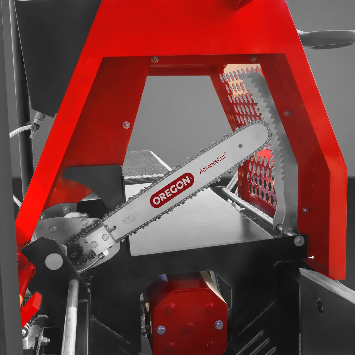 MechMaxx HLS20 Log Splitter Honda GX390 Firewood Processor w/ Conveyor 20 Ton 24" x 15" Log Capacity 18" Chainsaw New