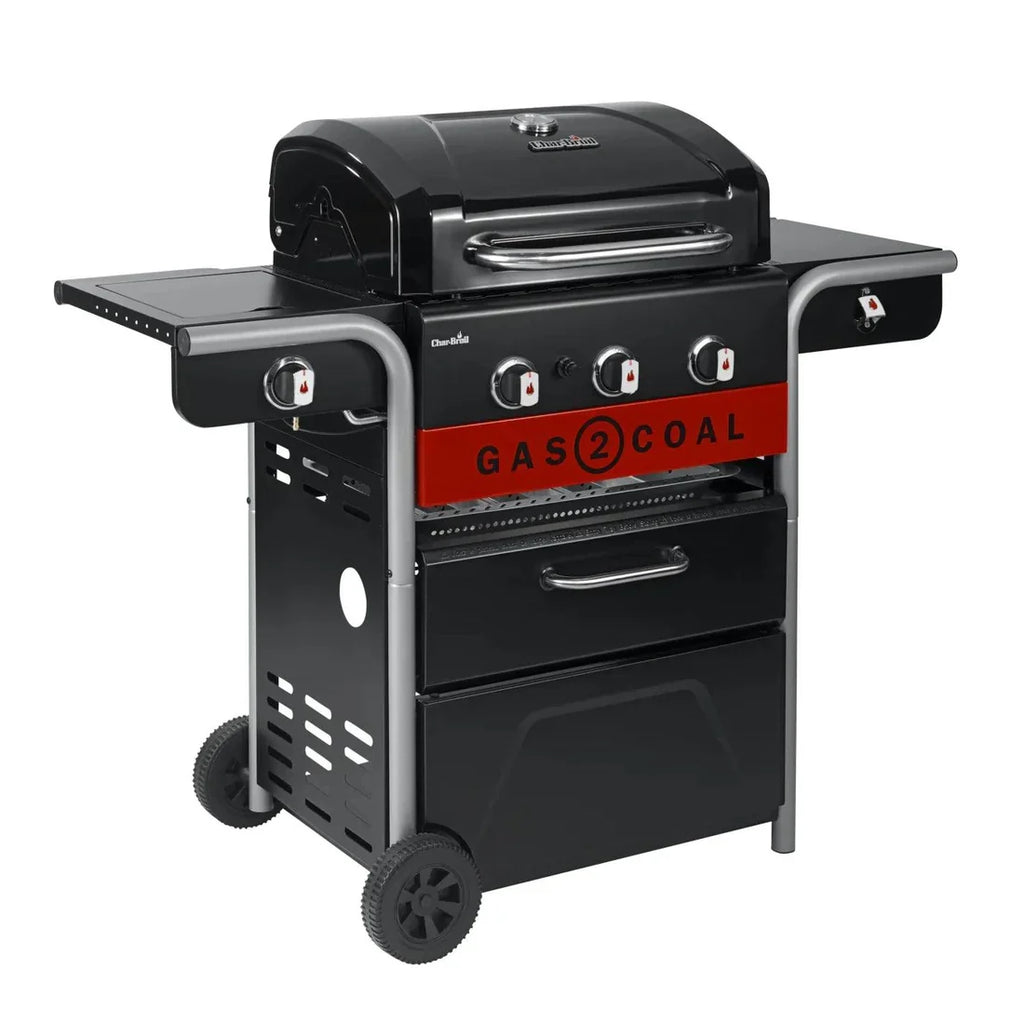 Char-Broil 3 Burner Gas2Coal 2.0 Hybrid Gas & Charcoal BBQ