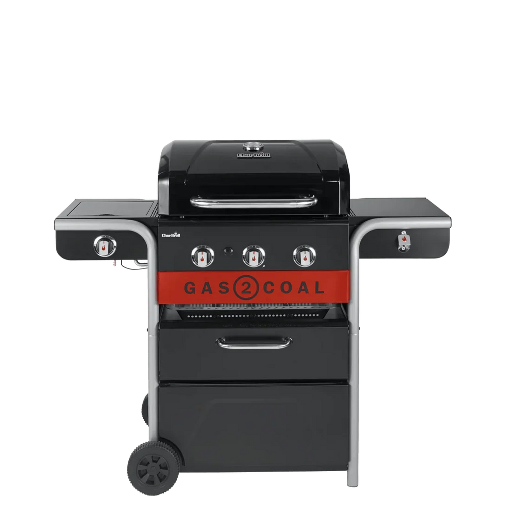Char-Broil 3 Burner Gas2Coal 2.0 Hybrid Gas & Charcoal BBQ