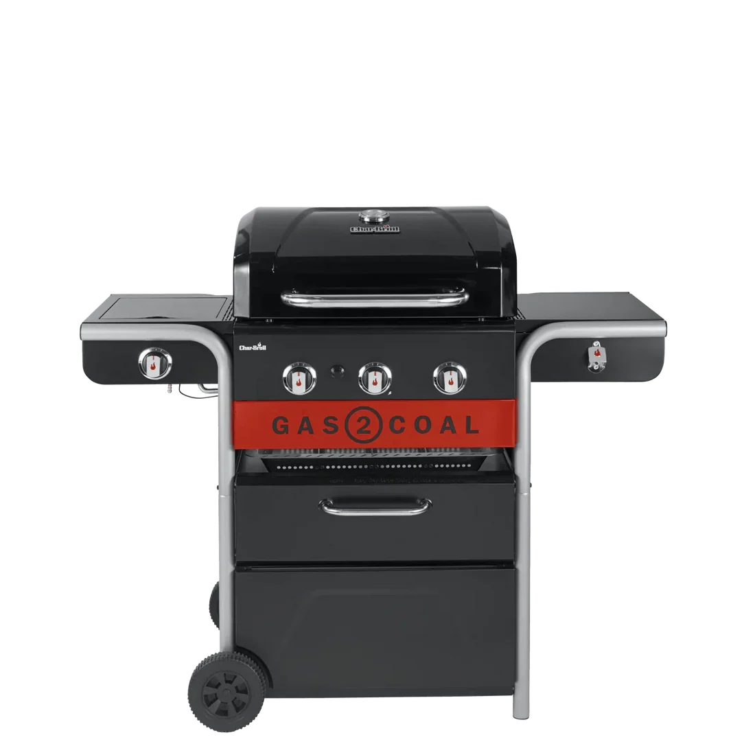 Char-Broil 3 Burner Gas2Coal 2.0 Hybrid Gas & Charcoal BBQ