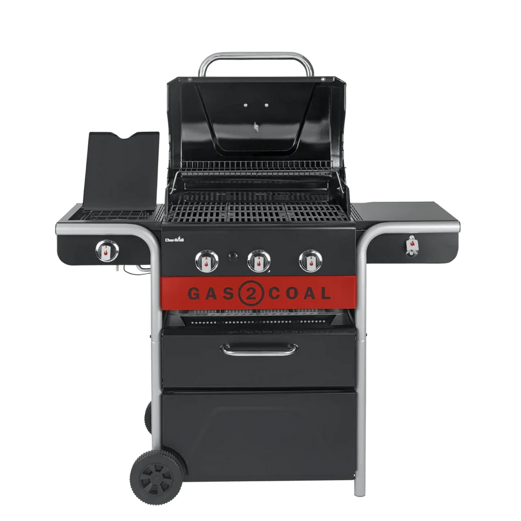 Char-Broil 3 Burner Gas2Coal 2.0 Hybrid Gas & Charcoal BBQ