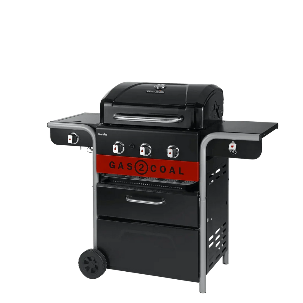 Char-Broil 3 Burner Gas2Coal 2.0 Hybrid Gas & Charcoal BBQ