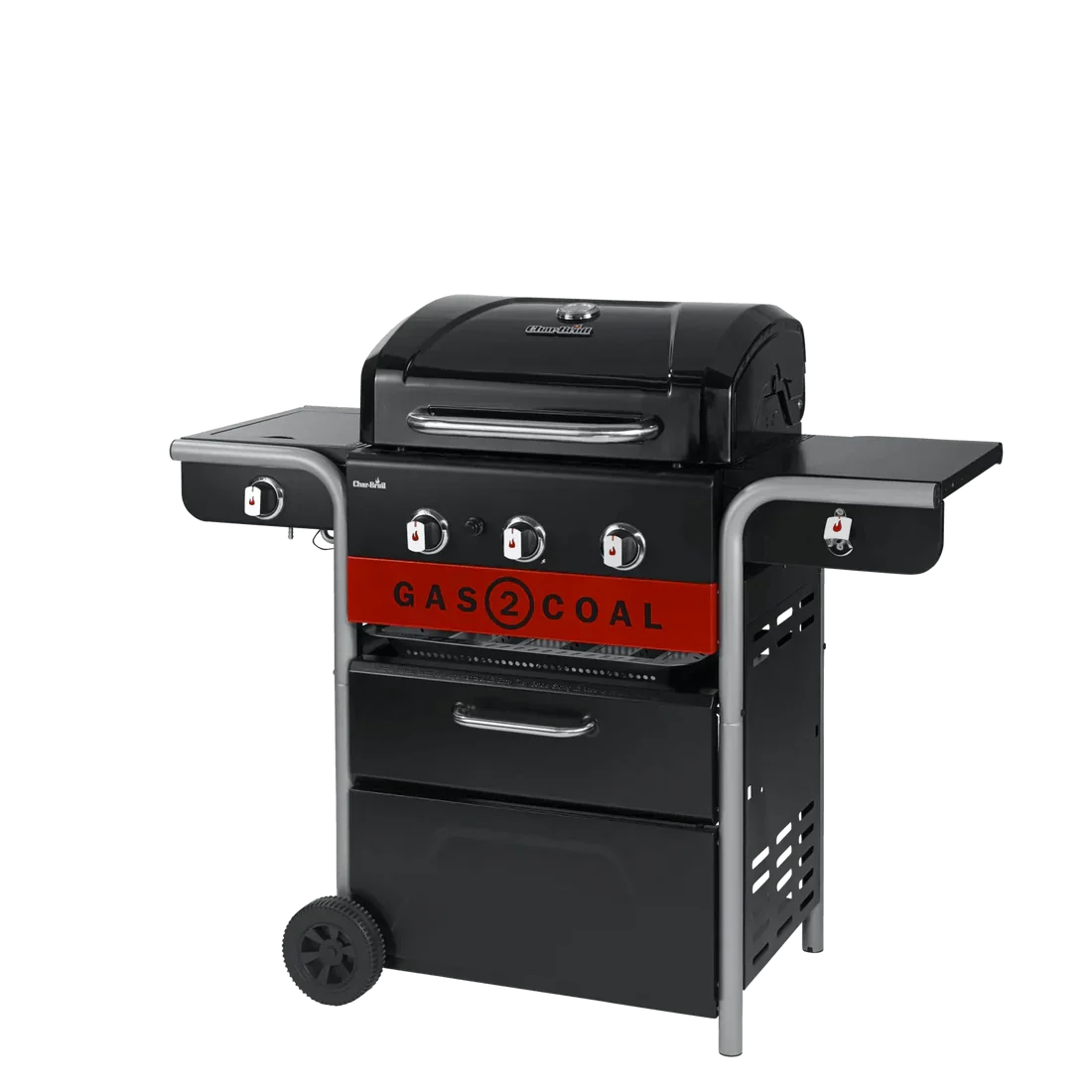 Char-Broil 3 Burner Gas2Coal 2.0 Hybrid Gas & Charcoal BBQ