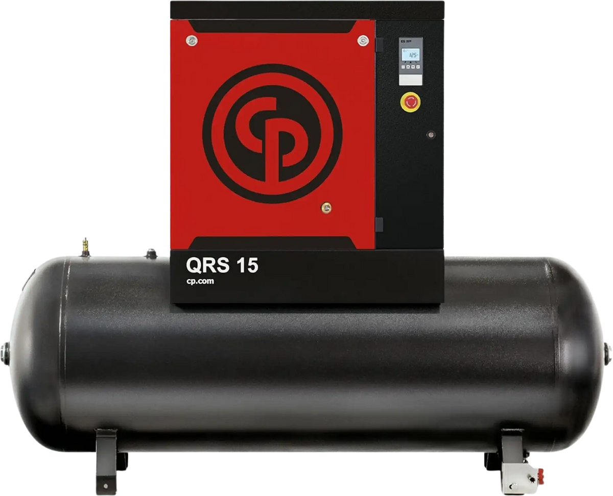 Chicago Pneumatic QRS-15 Rotary Screw Air Compressor 15HP 120 Gal. 3-Phase 230/460V New