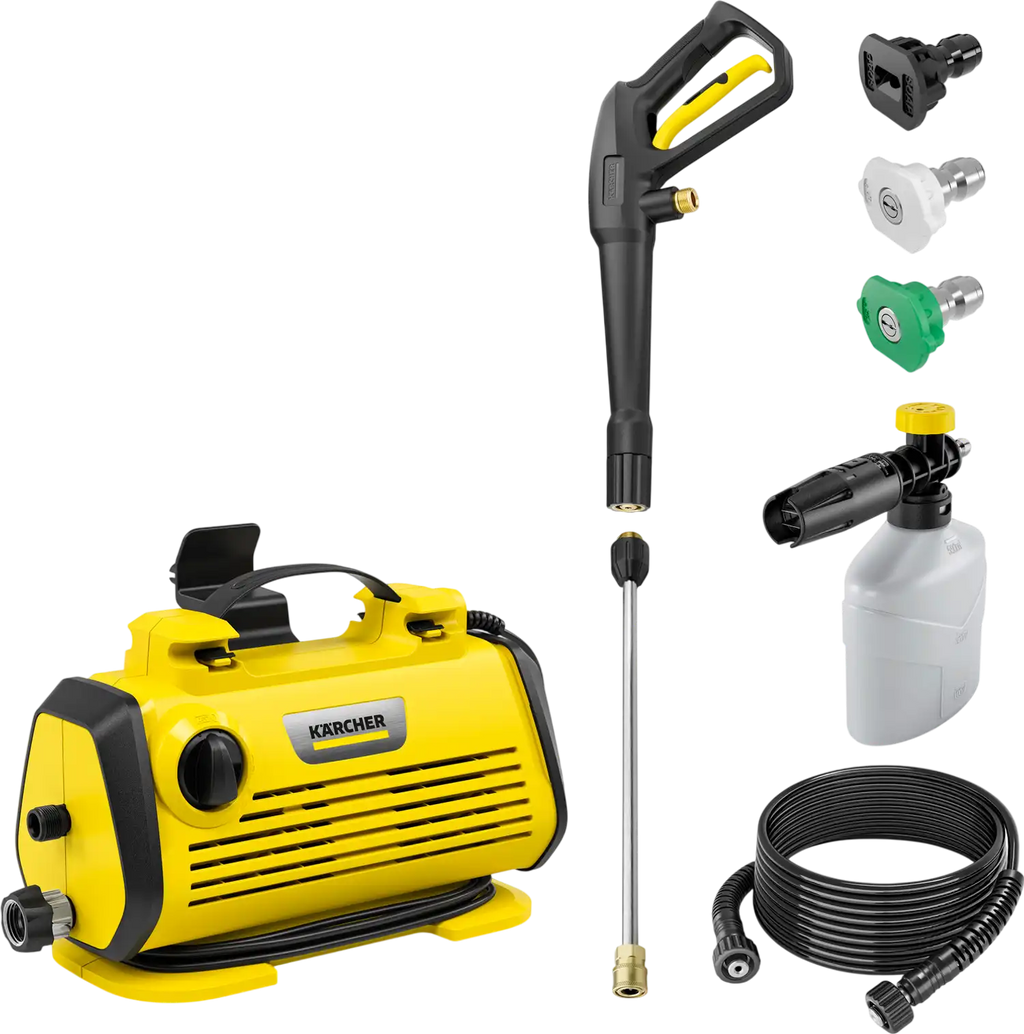 Karcher K 3 FC Electric Pressure Washer Horizontal 1700 PSI 1.2 GPM with Foam Cannon New