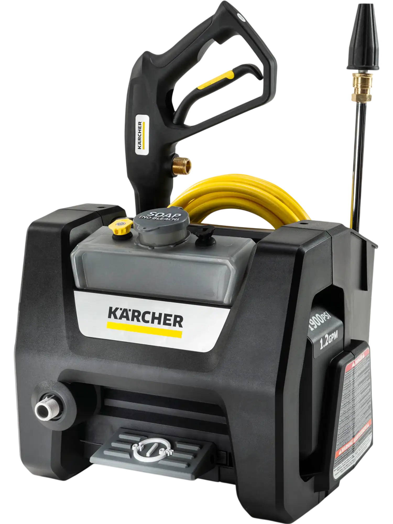 Karcher K1900PSB Cube Electric Pressure Washer 1900 PSI 1.2 GPM 120V New