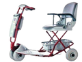 Tzora Classic Portable Lightweight Folding Mobility Scooter Red New