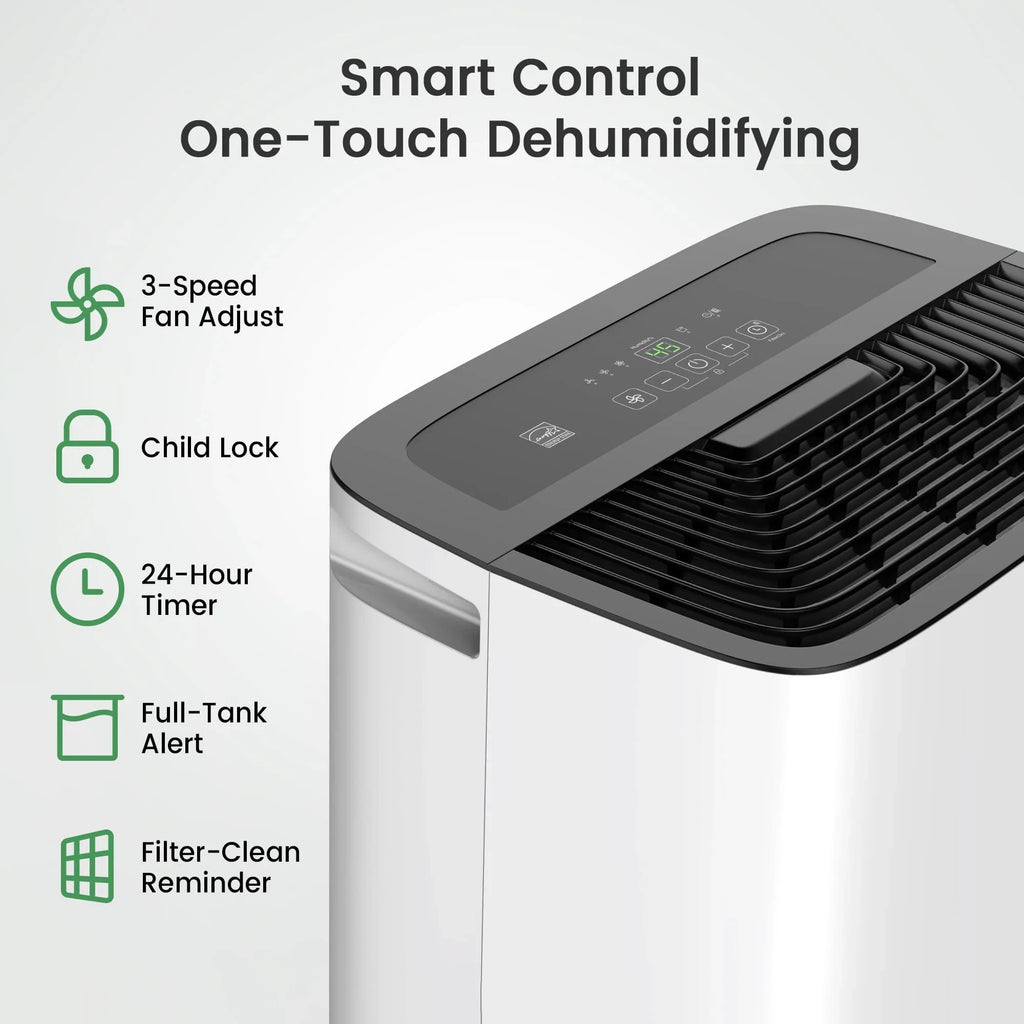 Waykar Dehumidifier 150 Pints with Pump Energy Star Auto Swing Vent New