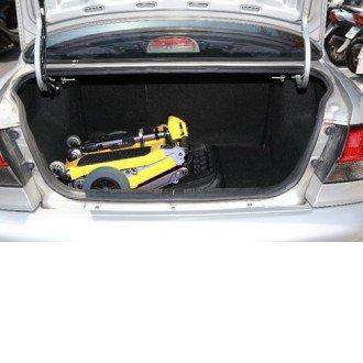 Freerider Luggie Standard Folding Travel Scooter Yellow Open Box