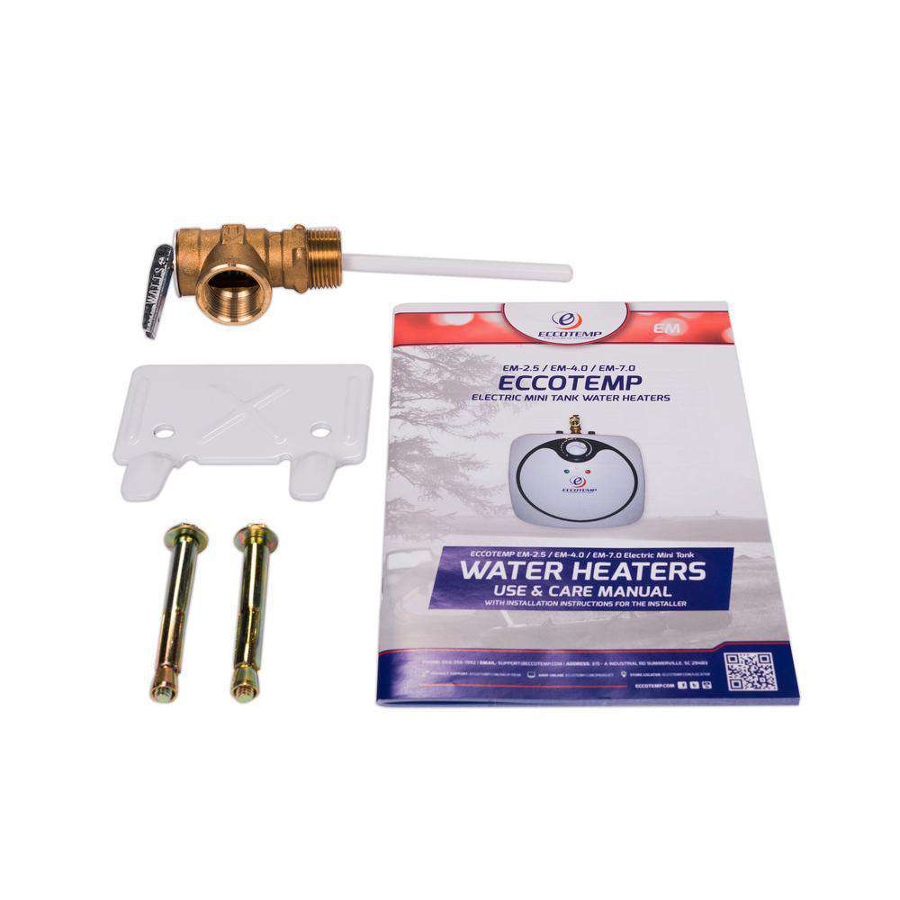Eccotemp EM-4.0 4 Gallon Mini Tank Water Heater Open Box