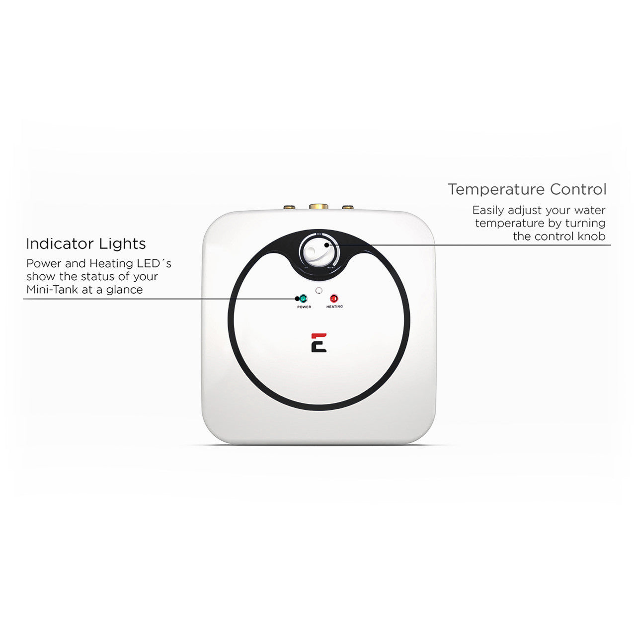 Eccotemp EM-7.0 Electric Mini Tank Water Heater 7 Gal. Indoor 120V 1440W Open Box