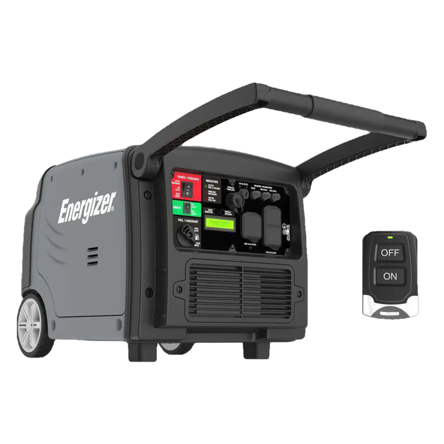 Energizer EZV3200P 3200W Gas Powered Inverter Generator with Remote Start New