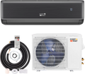 Costway 18,000 BTU 21 SEER2 Mini Split Air Conditioner & Heater 208-230V Gray 84312657 New