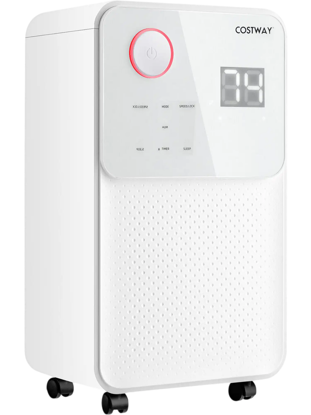 Costway 32 Pint 2000 Sq Ft Home Basement Dehumidifier 3-Color Digital Display 58364271 New
