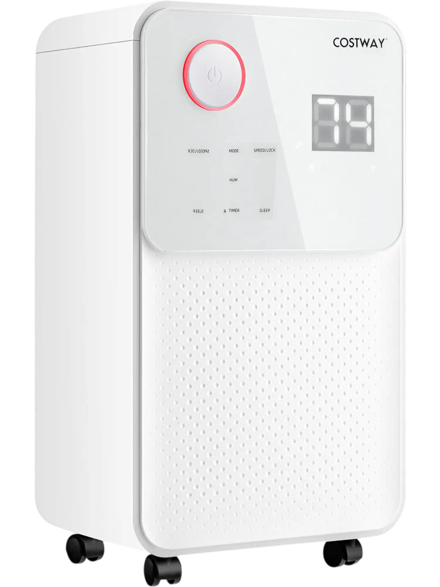 Costway 32 Pint 2000 Sq Ft Home Basement Dehumidifier 3-Color Digital Display 58364271 New