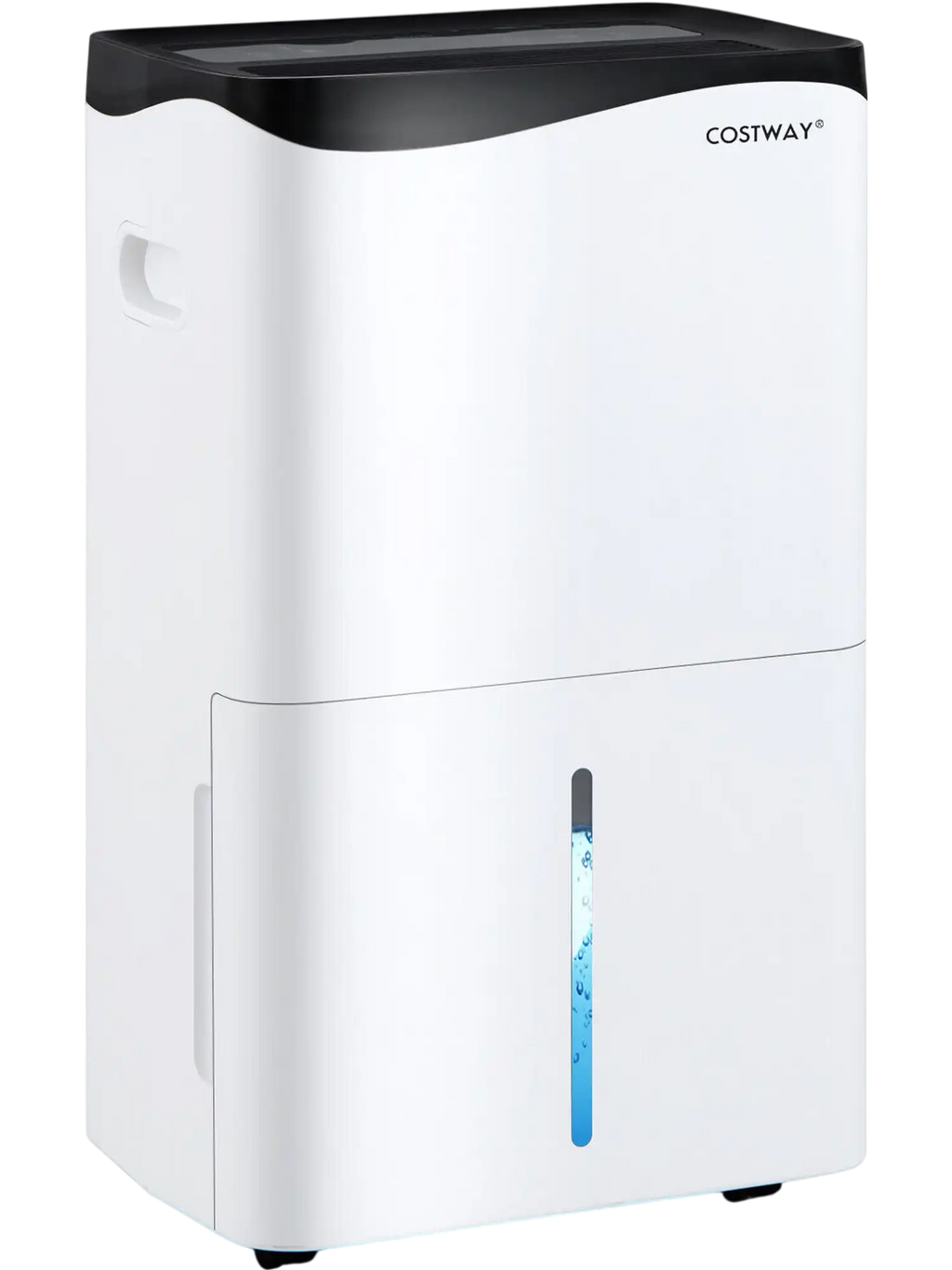 Costway 100-Pint Smart App Alexa Home Basement Dehumidifier 71049532 New