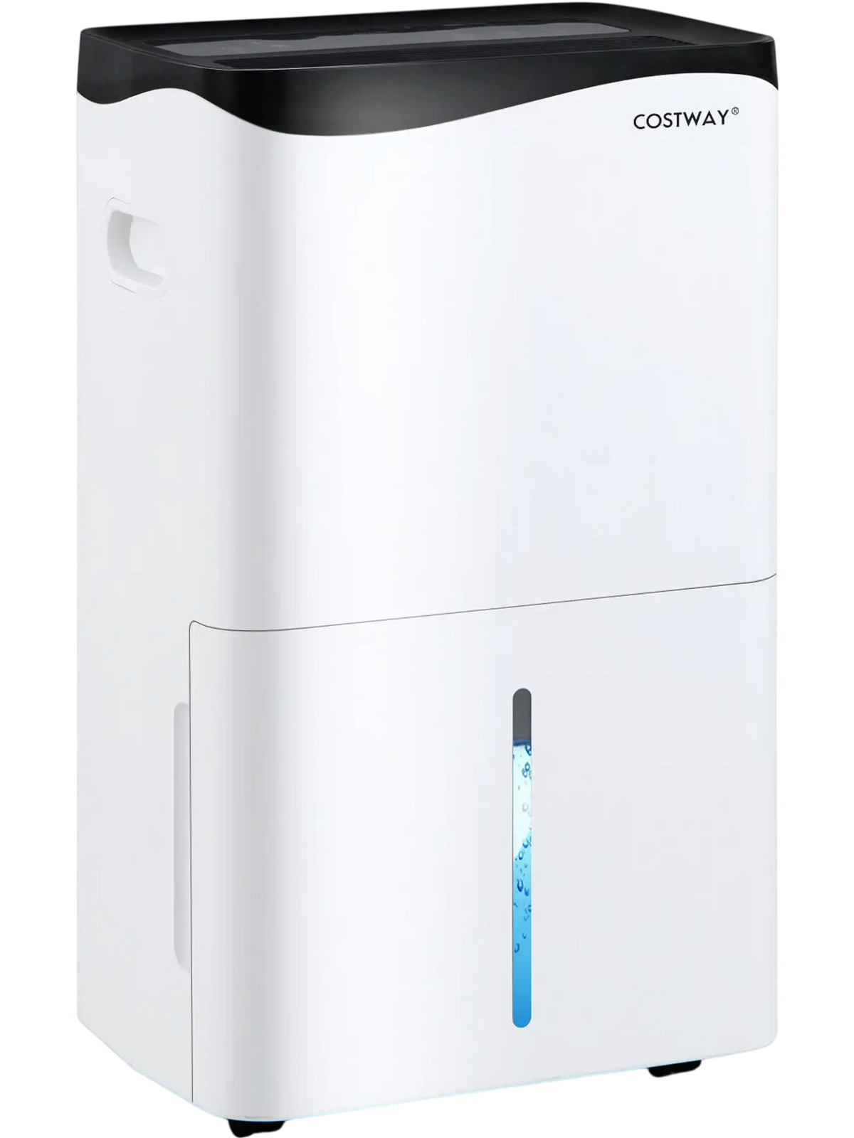 Costway 100-Pint Smart App Alexa Home Basement Dehumidifier 71049532 New