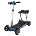 EV Rider Gypsy Q2 Folding Scooter 46 pounds Blue New