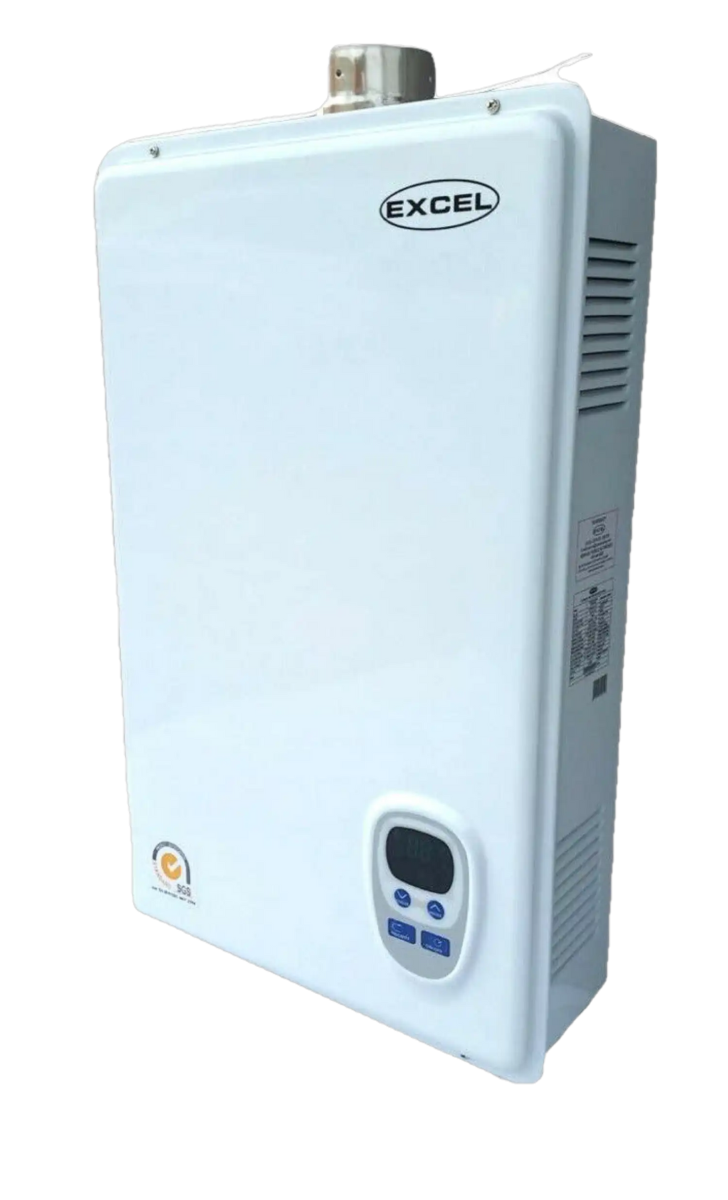 Excel 10009 Pro 6.6 GPM Liquid Propane LP Tankless Water Heater Whole House with Flue Kit New