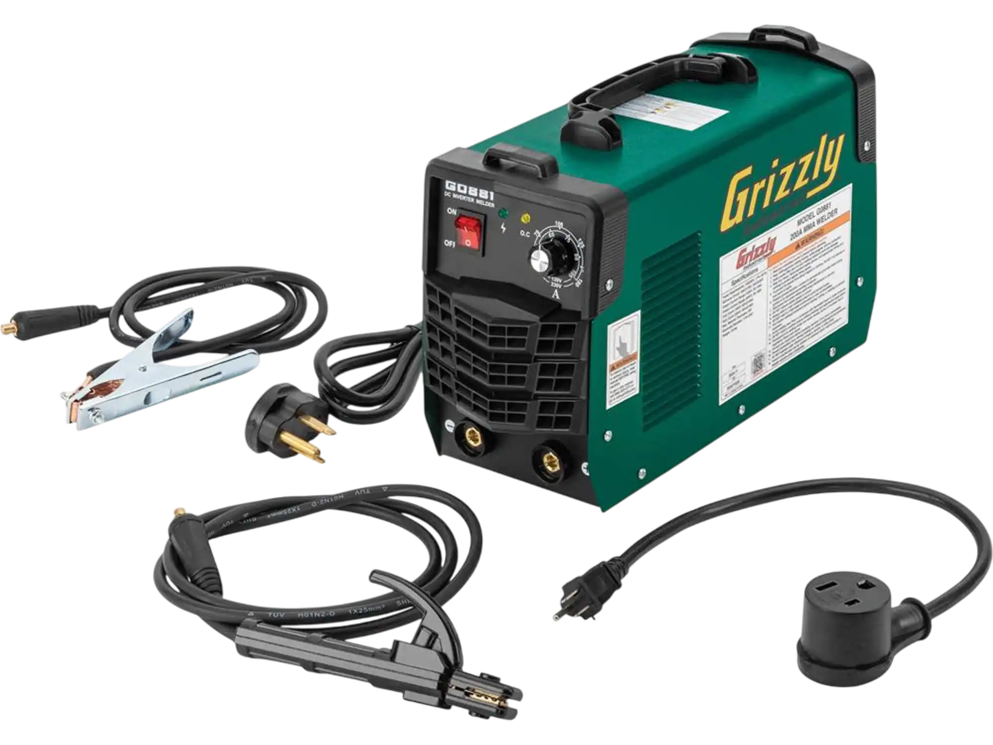Grizzly G0881 Stick Welder 180A New