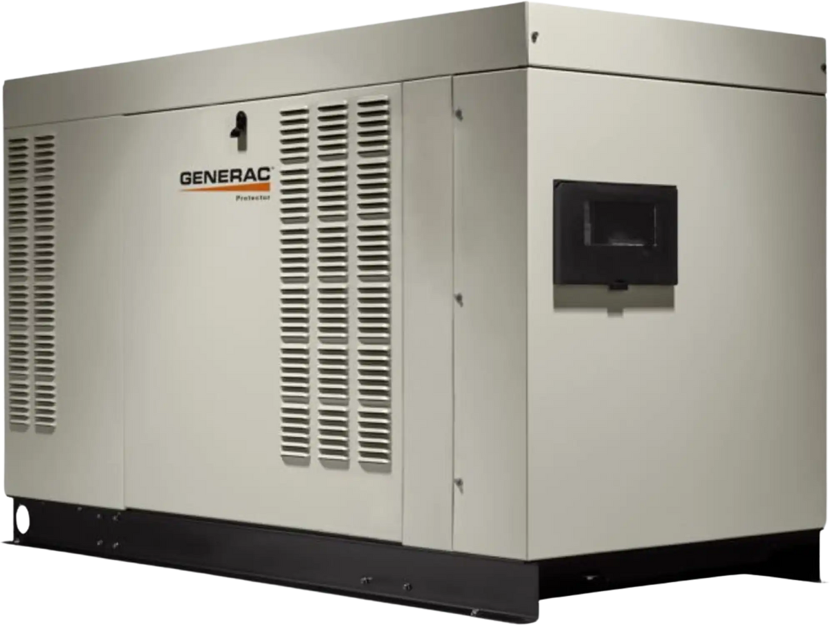 Generac Protector RG08045KNAX 80kW Liquid Cooled 3 Phase 277/480V Standby Generator New