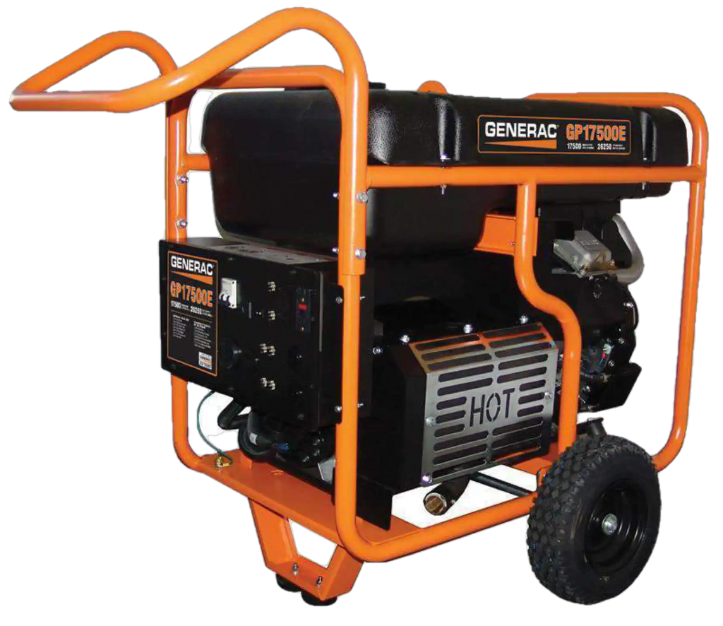 Generac GP17500E 17500W/26250W Gas Generator Electric Start New