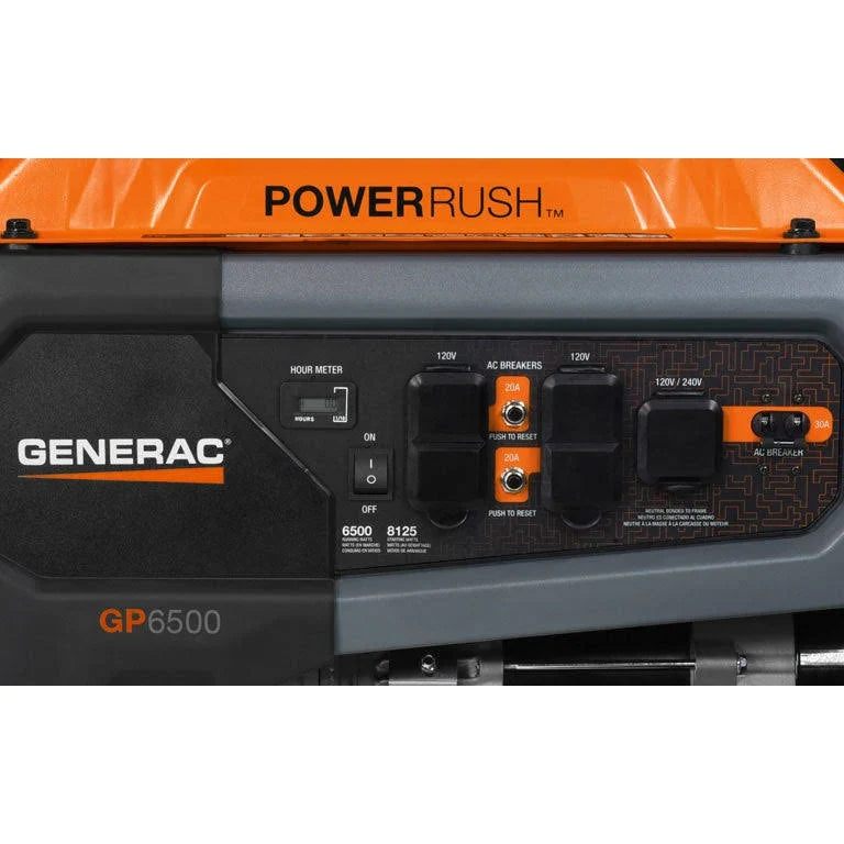 Generac GP6500 6500W/8125W Gas Generator New