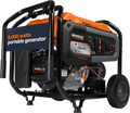 Generac GP8000E 8000W/10,000W Generator Gas PowerRush with CO Sense Electric Start 7715 RFB