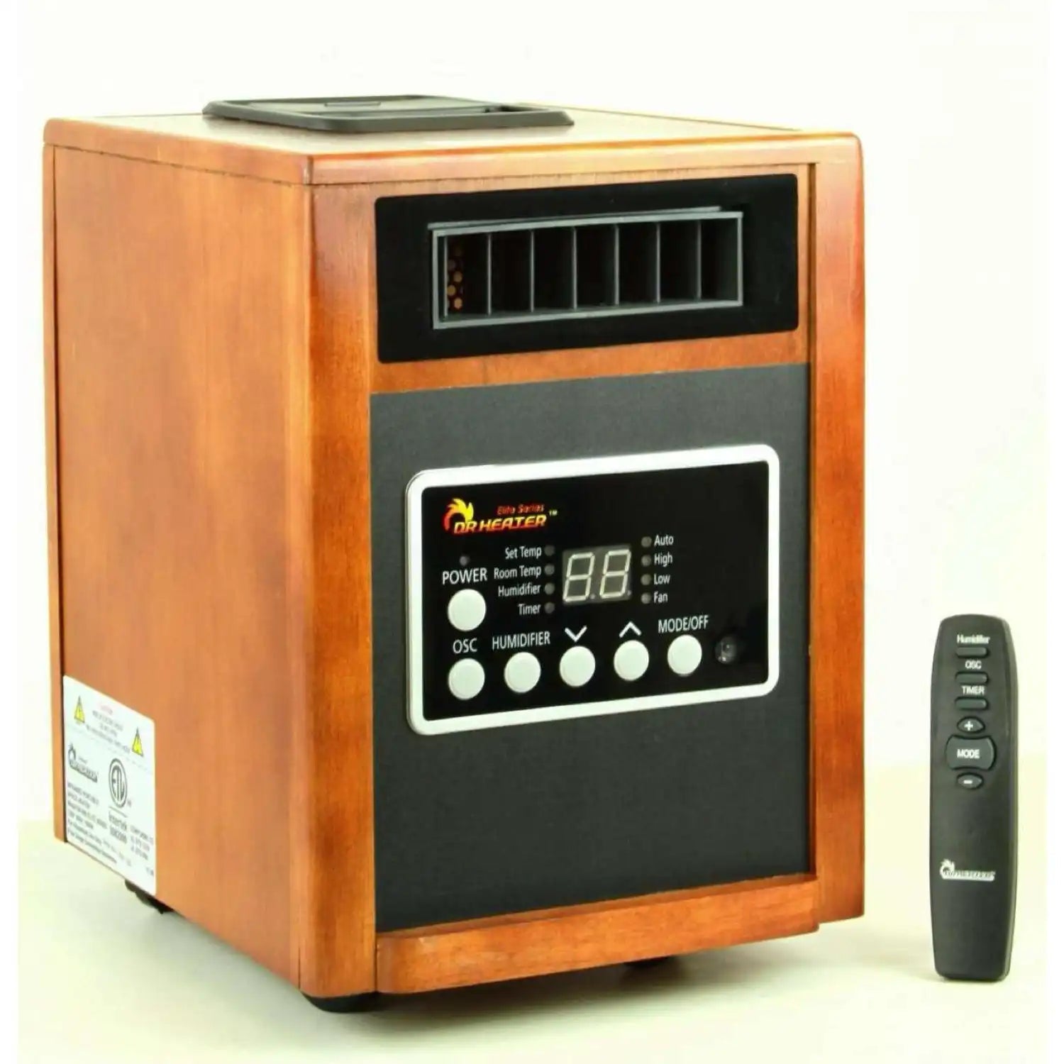 Dr. Heater Infrared DR998, Advanced Dual Heating System