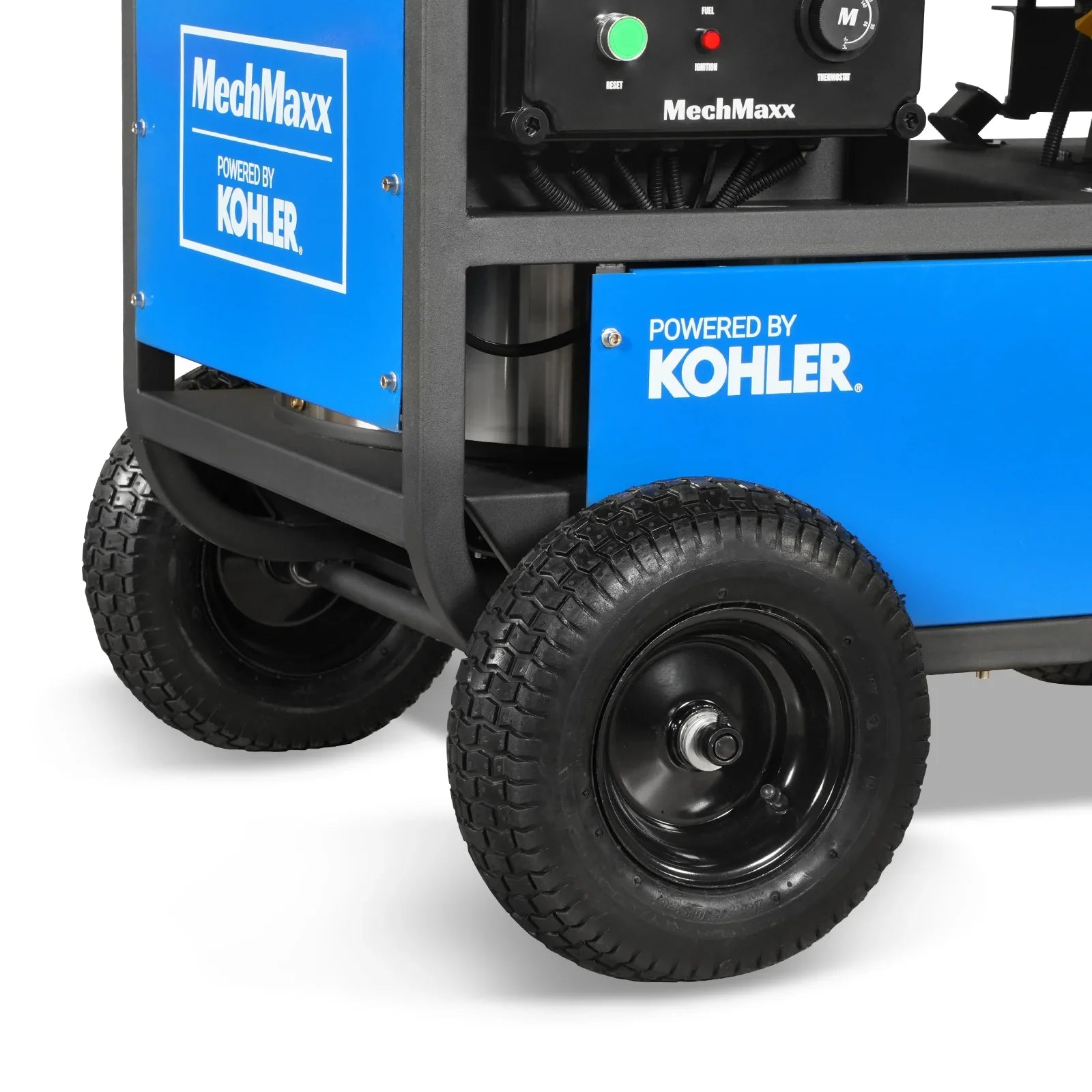MechMaxx HPW40K Pressure Washer 4000 PSI 4 GPM Kohler Electric Start Engine Hot Water Hose Reel New