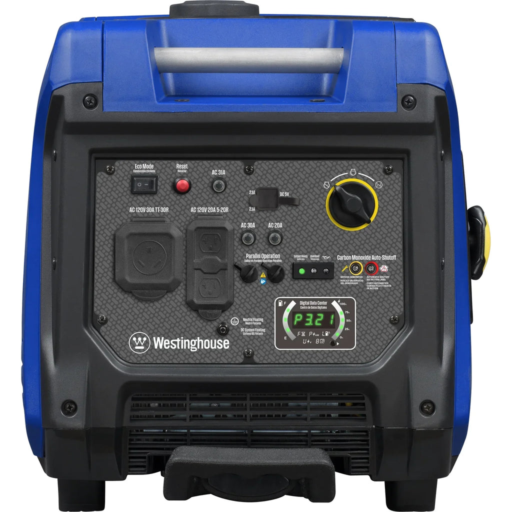 Westinghouse iGen5000cv 3900W/5000W Generator Gas Inverter 30 Amp with CO Sensor New