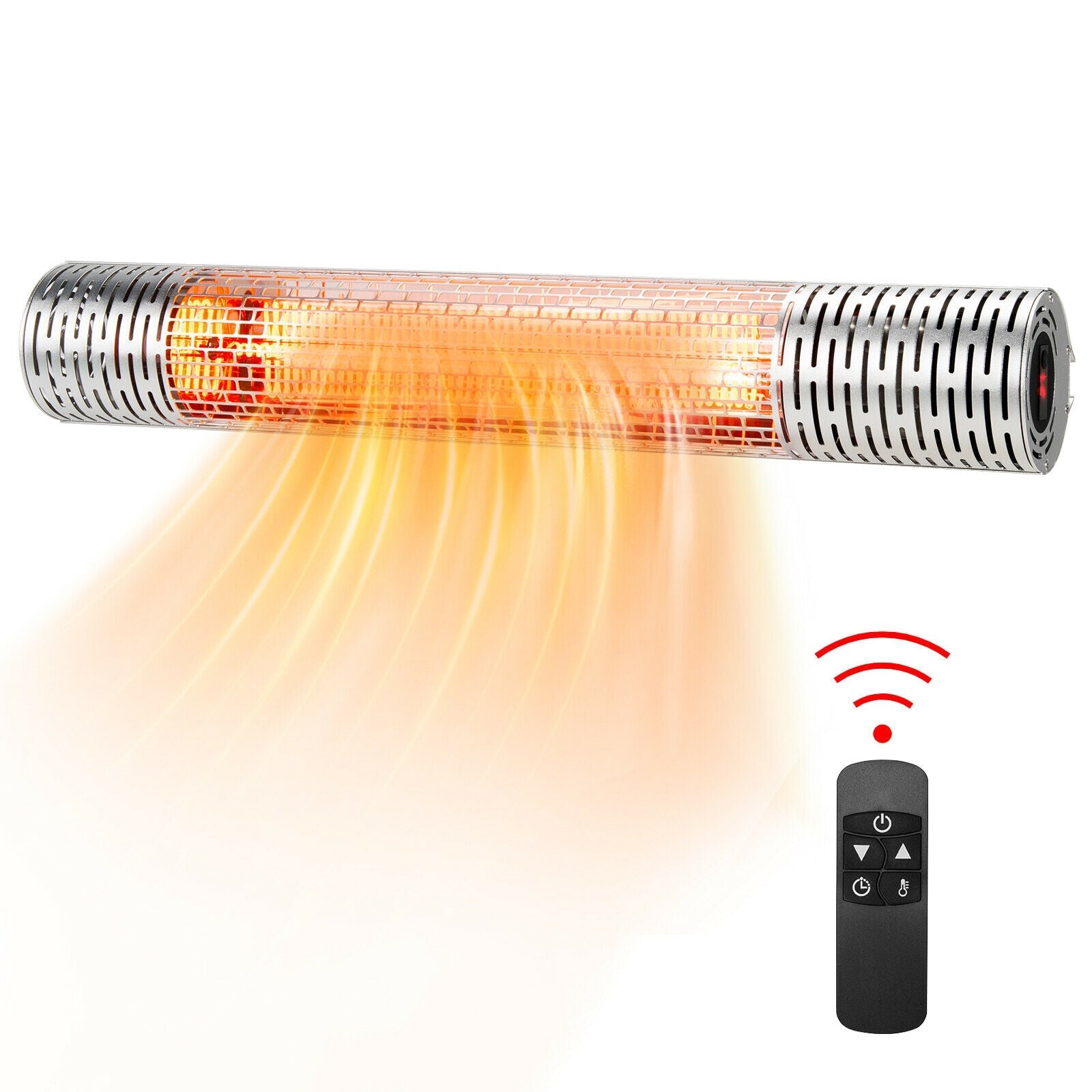 Costway 1500W Wall-Mounted Far Infrared Electric Heater 41826957 New