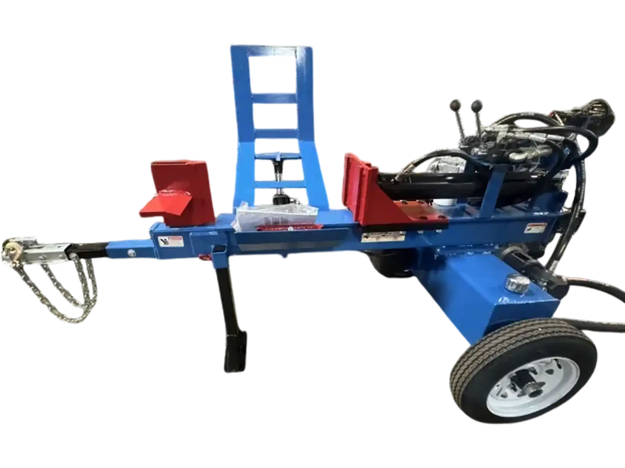 Ramsplitter HDFC-1 Log Splitter 30 Ton Heavy Duty Fast Cycle 16 HP DuroMax Engine Electric Start New