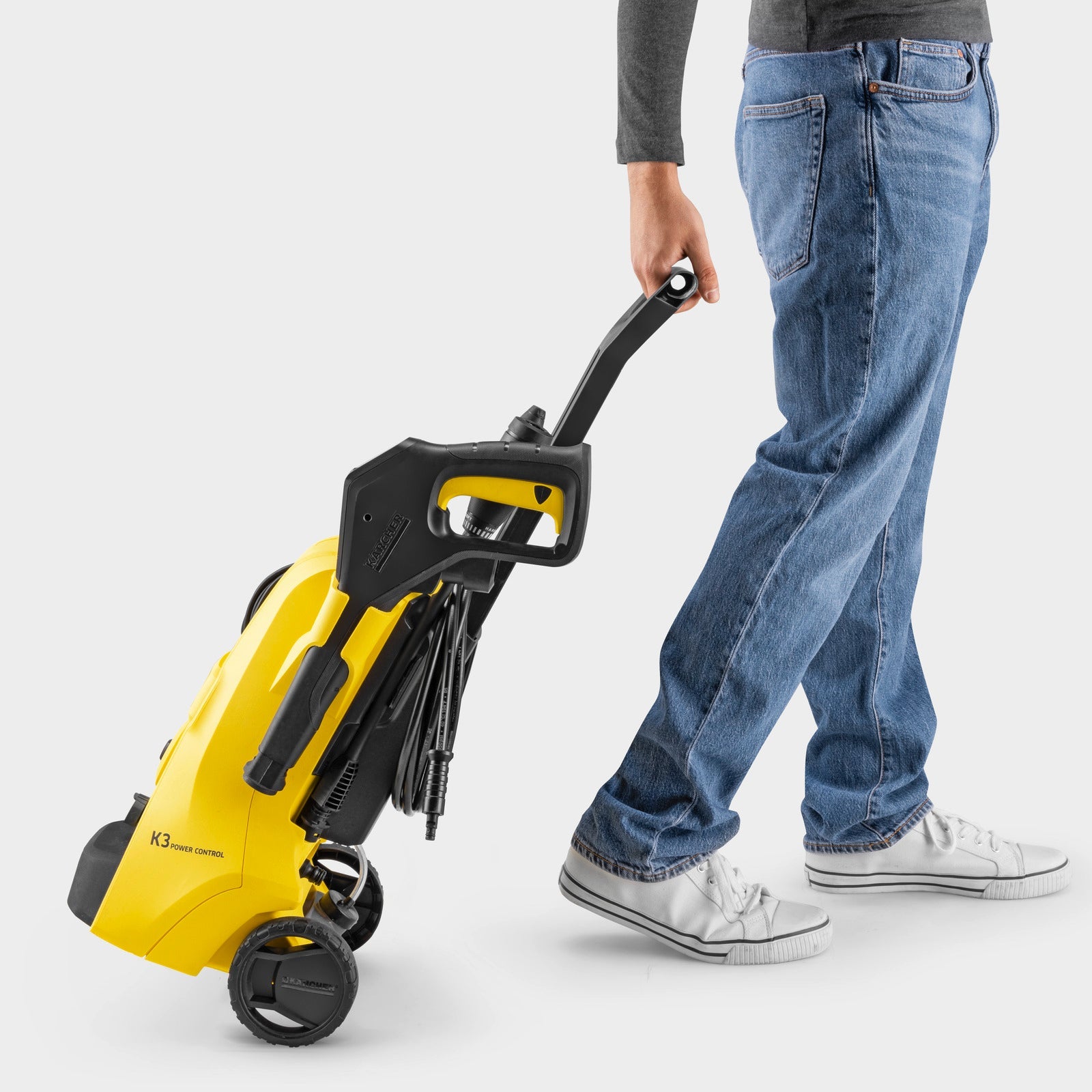 Karcher K3 Power Control Electric Pressure Washer with Car Care Kit 1800 PSI 1.45 GPM New