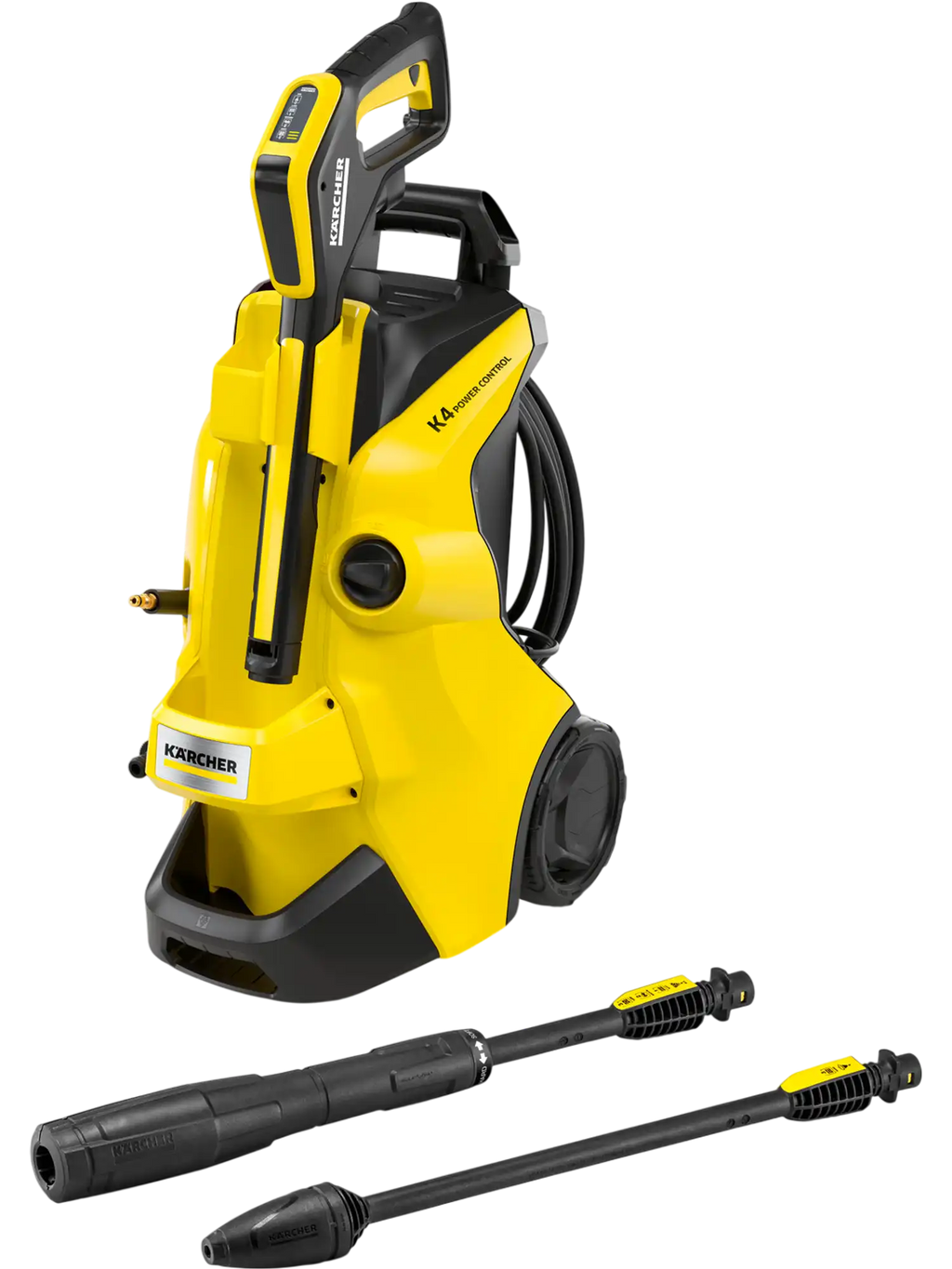 Karcher K 4 Power Control Pressure Washer 1900 PSI 1.5 GPM 120V with 2 Lances New