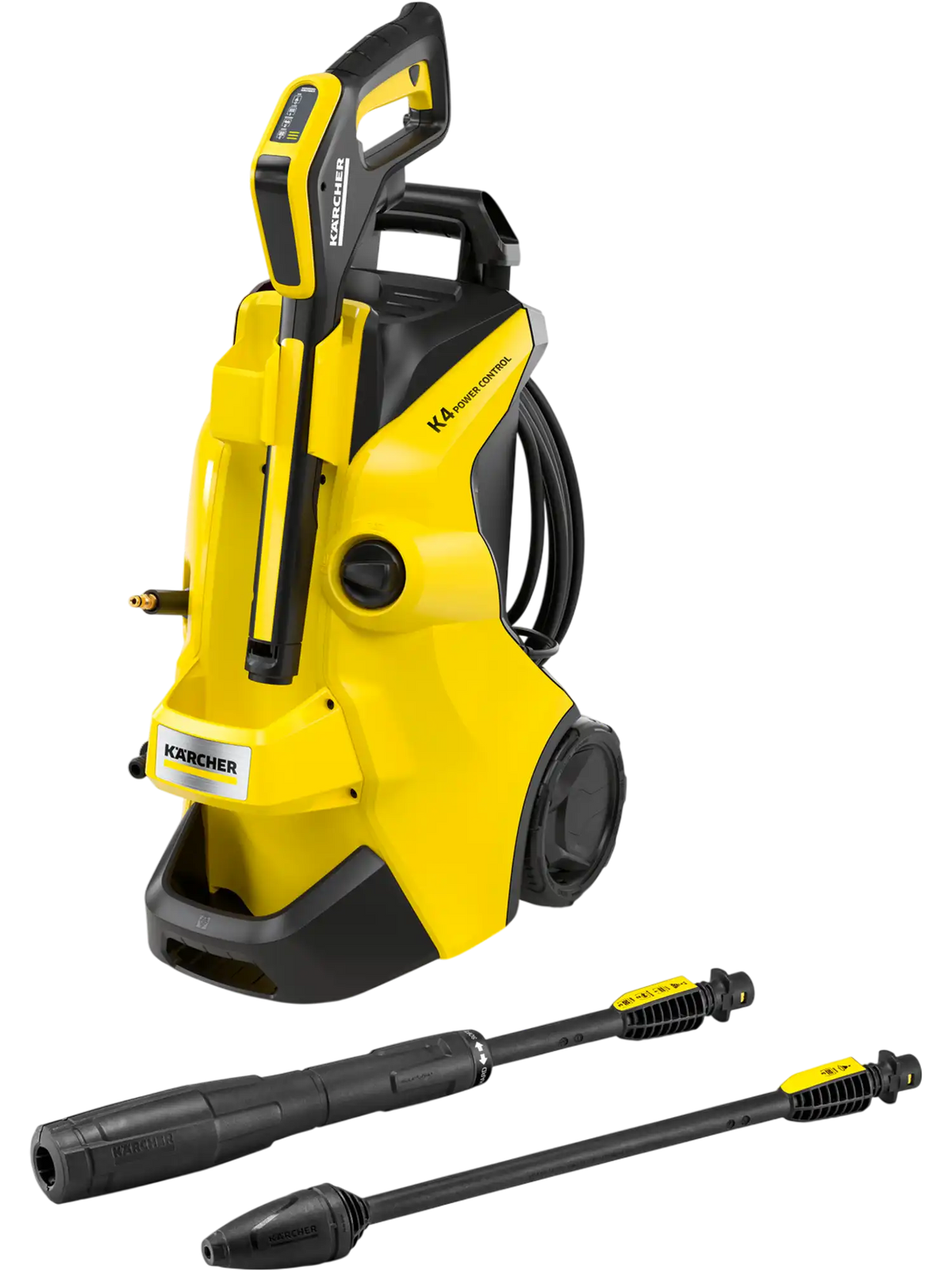 Karcher K 4 Power Control Pressure Washer 1900 PSI 1.5 GPM 120V with 2 Lances New