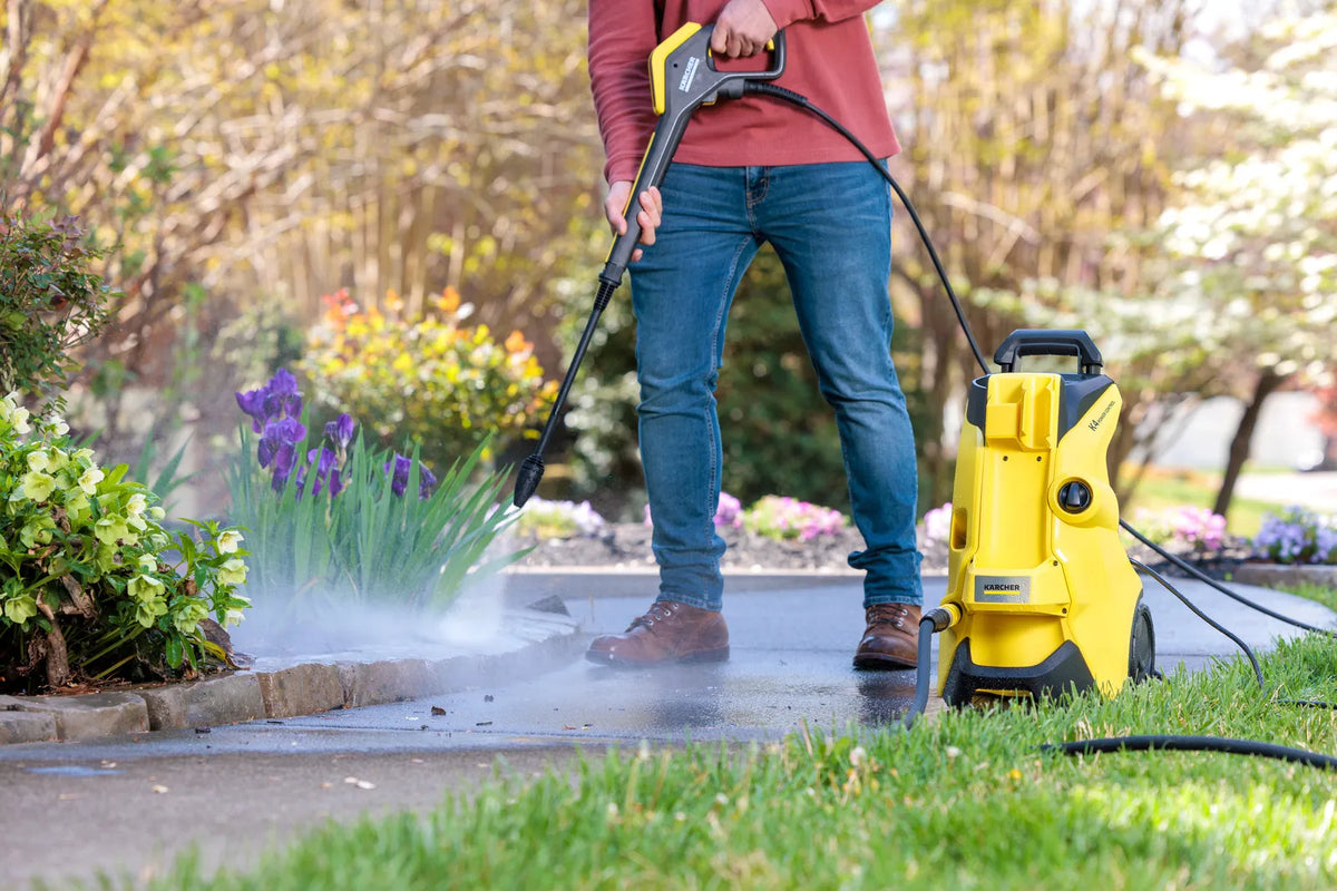 Karcher K 4 Power Control Pressure Washer 1900 PSI 1.5 GPM 120V with 2 Lances New