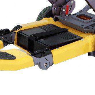 Freerider Luggie Standard Folding Travel Scooter Yellow Open Box