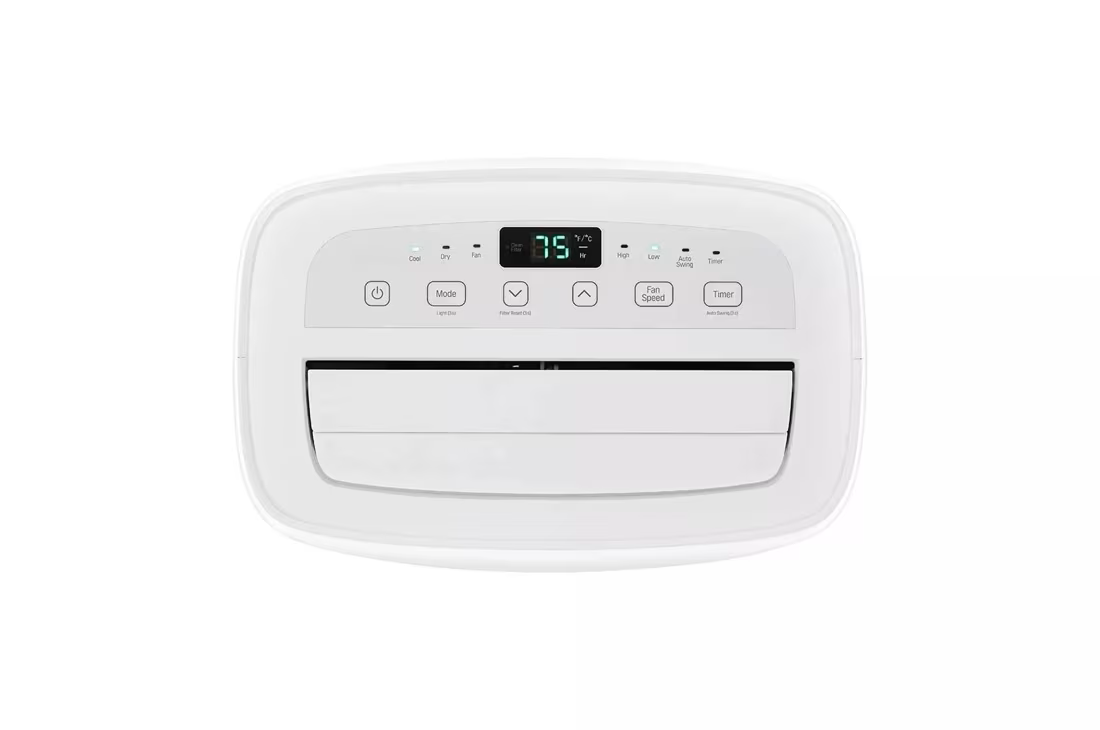 LG 7,000 BTU Portable 3-In-1 Air Conditioner and Dehumidifier Covers 300 sq. ft. LCD Remote Manufacturer RFB