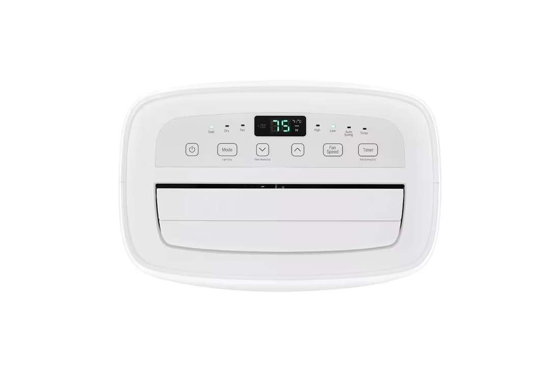 LG 6,000 BTU Portable 3-In-1 Air Conditioner and Dehumidifier Covers 250 sq. ft. LCD Remote Manufacturer RFB