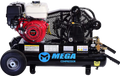 Mega Compressor MP-9010G Air Compressor Twin Tank 10 Gallon 9 HP 150 PSI Gas Honda Engine New
