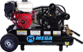 Mega Compressor MP-9010GE Air Compressor Twin Tank 10 Gallon 9 HP 150 PSI Gas Honda Engine Electric Start New