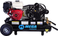 Mega Compressor MP-9010HG Air Compressor Two-Stage Twin Tank 10 Gallon 9 HP 180 PSI Gas Honda Engine New