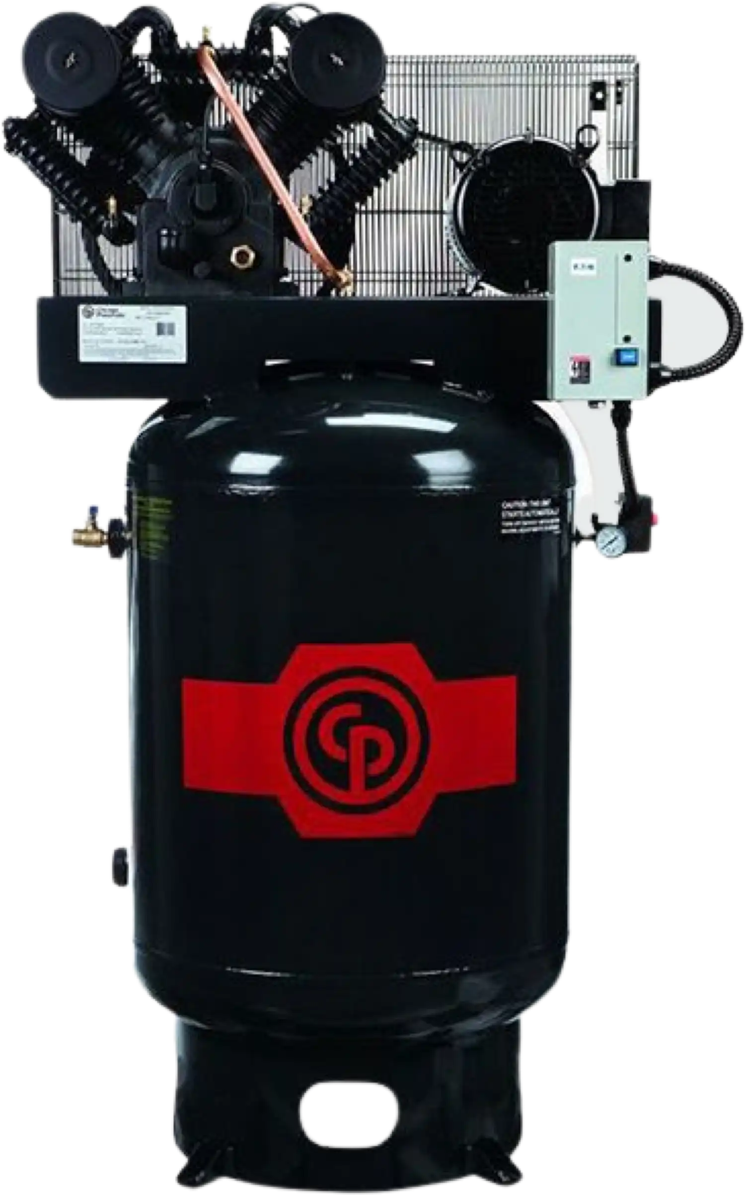 Chicago Pneumatic RCP-C10123VS Air Compressor 10HP 120 Gal. Two Stage 3-Phase 208-230V Iron Series New