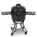 Pit Boss K24 24 (60cm) Black Ceramic Kamado BBQ with Cover