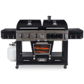 Pit Boss Memphis 1.0 Ultimate Combo Smoking BBQ Grill with Cover + Regulator
