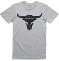Pit Boss Men's Grey Bull T-Shirt EXTRA LARGE