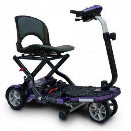 EV Rider Transport Plus Folding Mobility Scooter 250 lbs. Capacity  12V SLA 4 MPH 8 Miles New