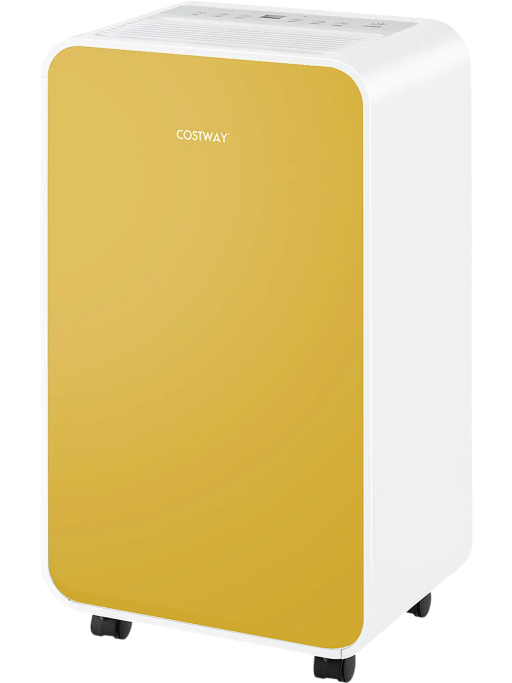 Costway 32 Pint/Day Portable Quiet Dehumidifier for Rooms up to 2500 Sq Ft 93842651 New