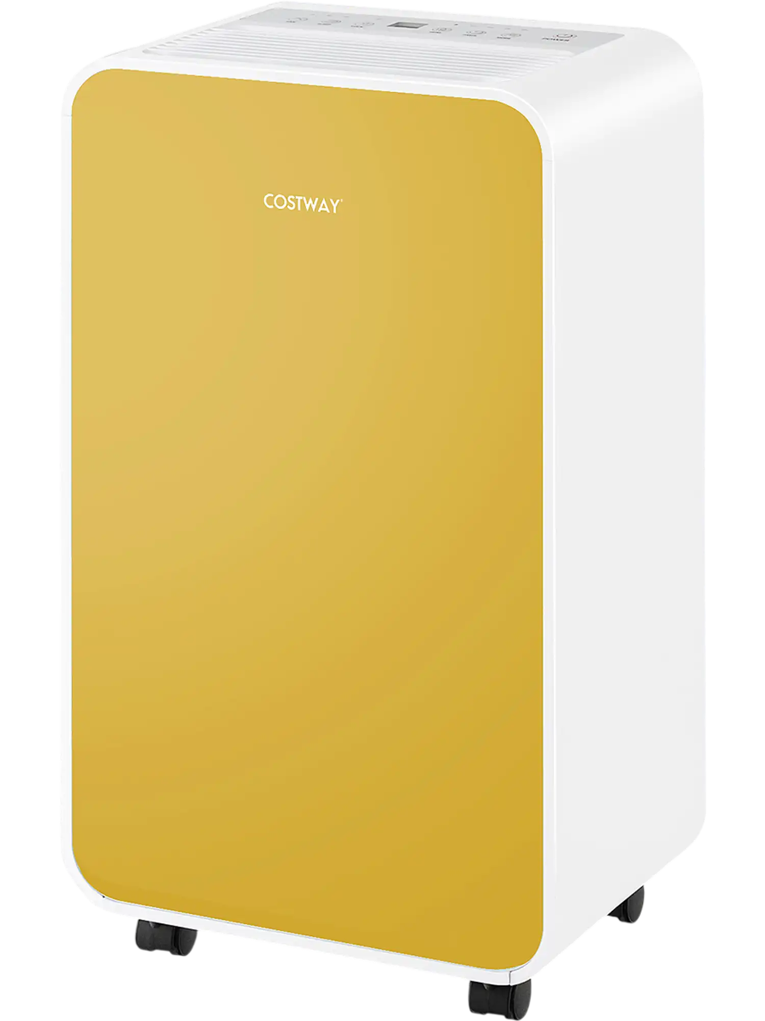 Costway 32 Pint/Day Portable Quiet Dehumidifier for Rooms up to 2500 Sq Ft 93842651 New